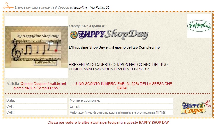 coupon happy shop day