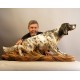 Scultura in legno, statua del proprio cane realizzata su misura da fotografia