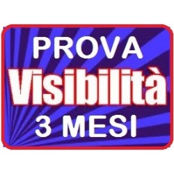 Pagina Visibilità - Prova visibilità 3 mesi